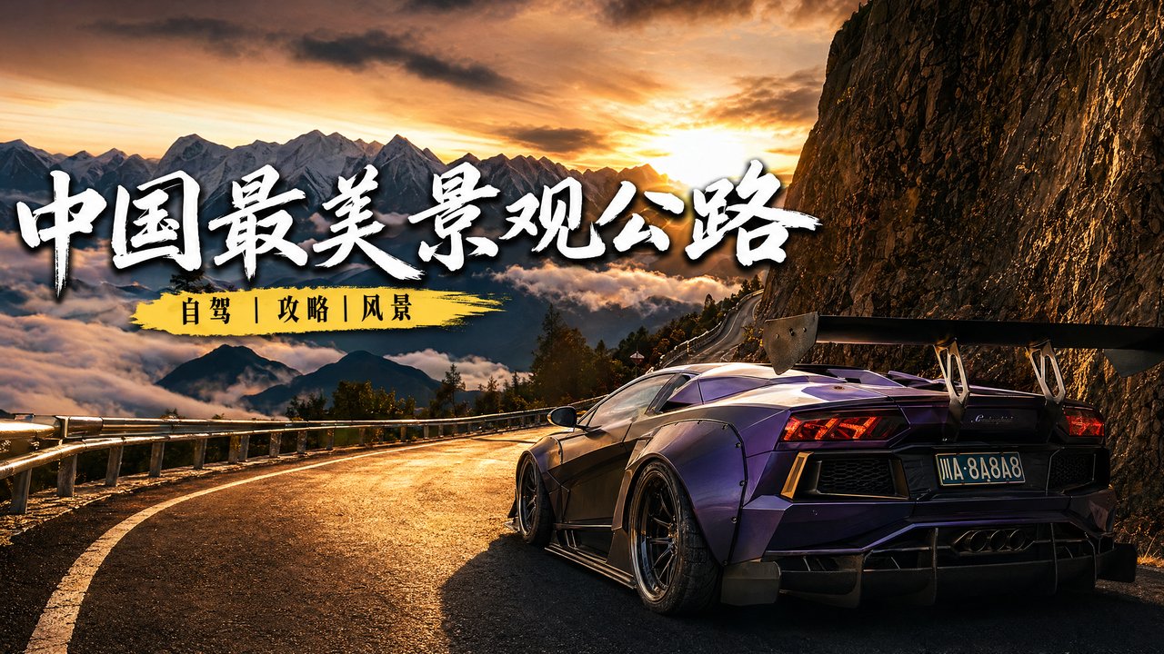 里番网跑车视频-中国最美景观公路自驾